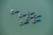 Red Sands Fort, World War II anti-aircraft defences, Thames Estuary, 2015. Creator: Historic England