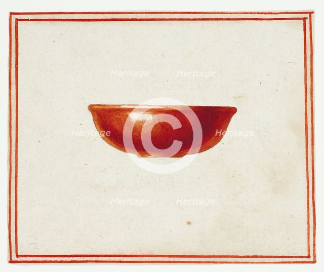 Red Saucer, n.d. Creator: Giuseppe Grisoni.