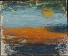 Red Sky in the Evening, 1940-1949. Creator: Carl Kylberg