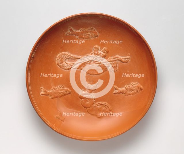 Red-Slip Bowl, about A.D. 400. Creator: Unknown.