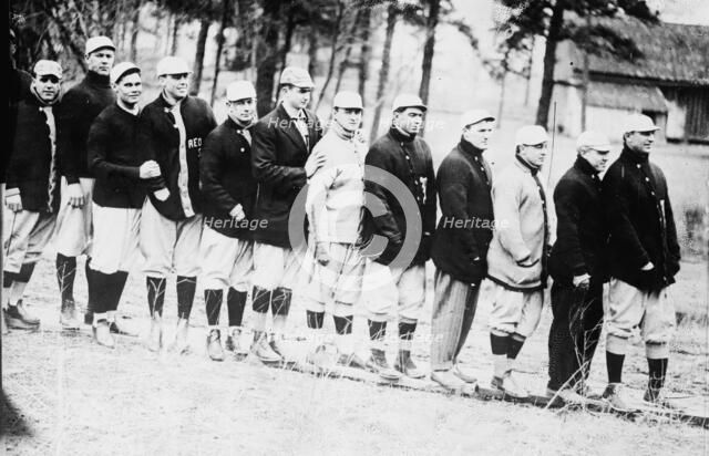 Red Sox at spring training, Hot Springs, AR (baseball), 1912. Creator: Bain News Service.