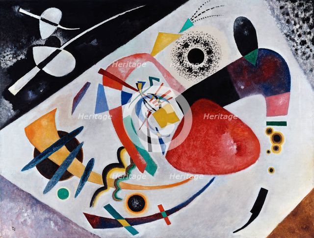 Red Spot II , 1921. Creator: Kandinsky, Wassily Vasilyevich (1866-1944).