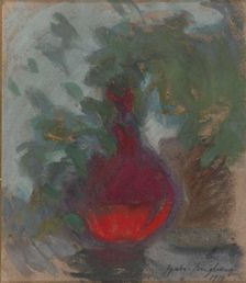Red vase, 1918. Creator: Gabriel Engberg