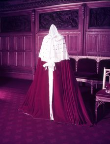 Red velvet and ermine robes, c1953. Creator: Arthur Charles Kirby Ware
