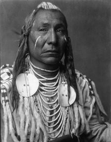 Red Wing-Apsaroke, c1908. Creator: Edward Sheriff Curtis