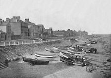 Redcar - Looking Along The Esplanade 1895