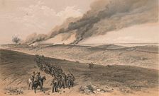 Redan and Advanced Trenches of British Right Attack 1856. Artist: Thomas Picken