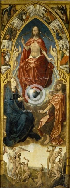 Redemption Tryptich: The Last Judgment. Artist: Stockt, Vrancke van der (1420-1495)