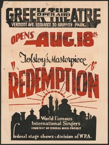 Redemption, Los Angeles, [193-]. Creator: Unknown