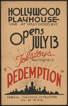Redemption, Los Angeles, [193-]. Creator: Unknown