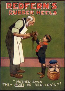 Redfern's Rubber heels, 1910s