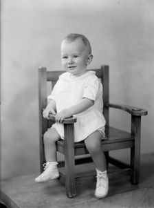 Redmond, John G. Baby - Portrait, 1933. Creator: Harris & Ewing