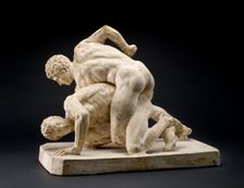 Reduced version of Uffizi Wrestler Group, c2nd-4th century