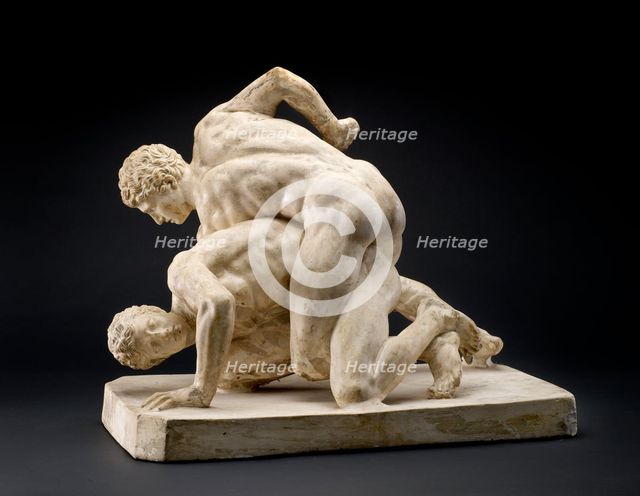 Reduced version of Uffizi Wrestler Group, c2nd-4th century. Artist: Unknown.