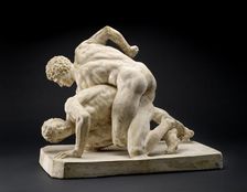 Reduced version of Uffizi Wrestler Group, c2nd-4th century