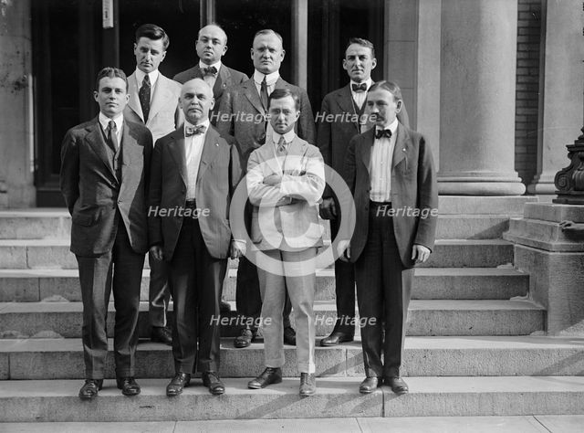Reed, Daniel Alden, Lecturer On Com. And Civil Subjects. Rep. from New York, 1919-..., 1918. Creator: Harris & Ewing.