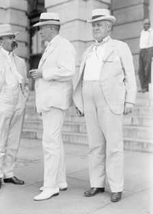 Reed, James A., Senator from Missouri, 1911-. Center, with Thomas J. Walsh, 1913. Creator: Harris & Ewing