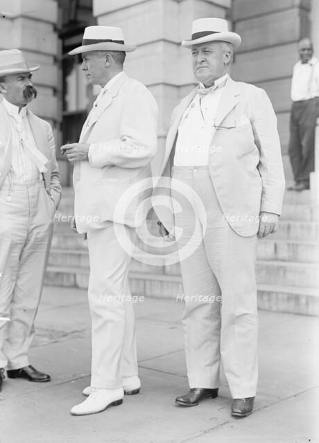 Reed, James A., Senator from Missouri, 1911-. Center, with Thomas J. Walsh, 1913. Creator: Harris & Ewing.