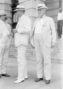 Reed, James A., Senator from Missouri, 1911-. Center, with Thomas J. Walsh, 1913. Creator: Harris & Ewing