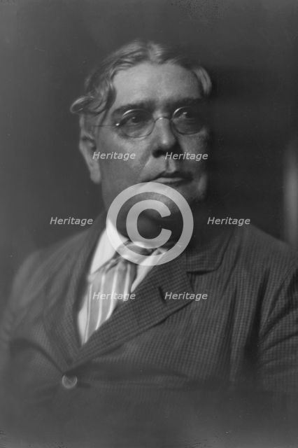 Reedy, Mr., portrait photograph, 1917 July 24. Creator: Arnold Genthe.