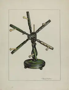 Reel, 1935/1942. Creator: Florence Truelson