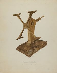 Reel, 1938. Creator: Eugene C. Miller