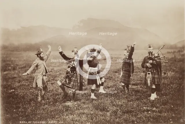 Reel of the Tulloch, between 1870 and 1880. Creator: James Valentine.