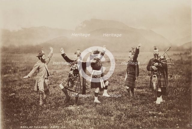 Reel of the Tulloch, between 1870 and 1880. Creator: James Valentine.