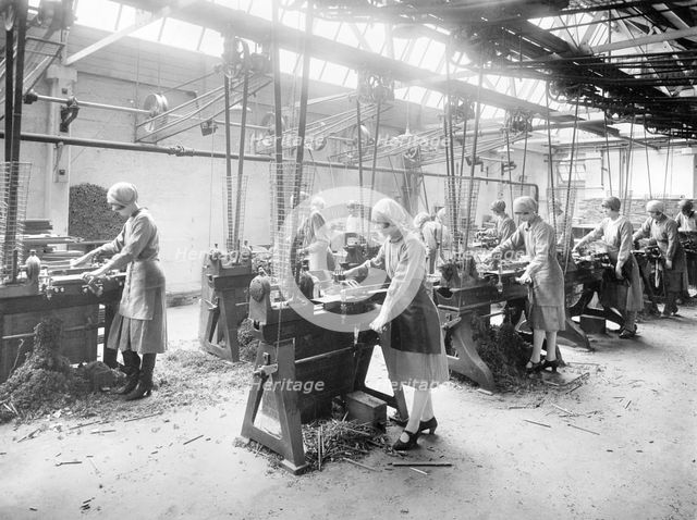 Reeves Factory, Bush Hall Park, London, 1920. Creator: Unknown.
