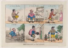 Refinement of Language, October 1, 1802., October 1, 1802. Creator: Thomas Rowlandson