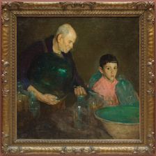 Refining Oil, c1910. Creator: Charles Webster Hawthorne