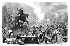 Reform riots in Queen's Square, Bristol, 1831 (c1895)