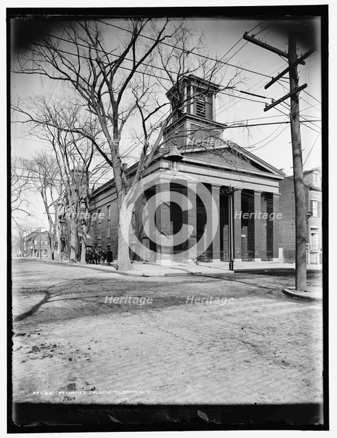 Reformed church, Albany, N.Y., c1907. Creator: Unknown.