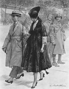 Reflexions de permissionnaires. --"Tu vois bien que ca n'est pas des gens de chez nous…." 1916. Creator: L Sabattier