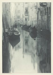 Reflection-Venice, c. 1897. Creator: Alfred Stieglitz