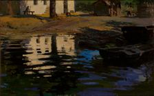 Reflection, between 1898-1902. Creator: Feliks Wygrzywalski