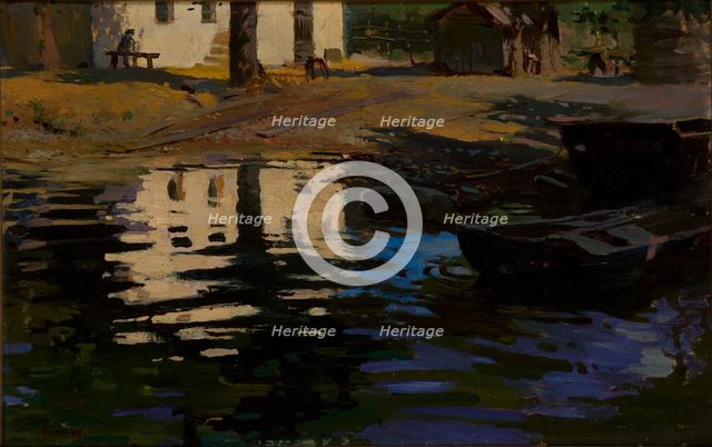 Reflection, between 1898-1902. Creator: Feliks Wygrzywalski.