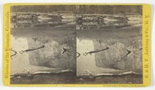 Reflection of El Capitain in the Merced River, 1870/71. Creator: Anthony & Company