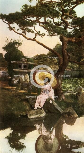 'Reflections', 1910. Creator: Herbert Ponting.