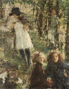 Reflections, 1918-1920. Creator: Mancini, Antonio (1852-1930)