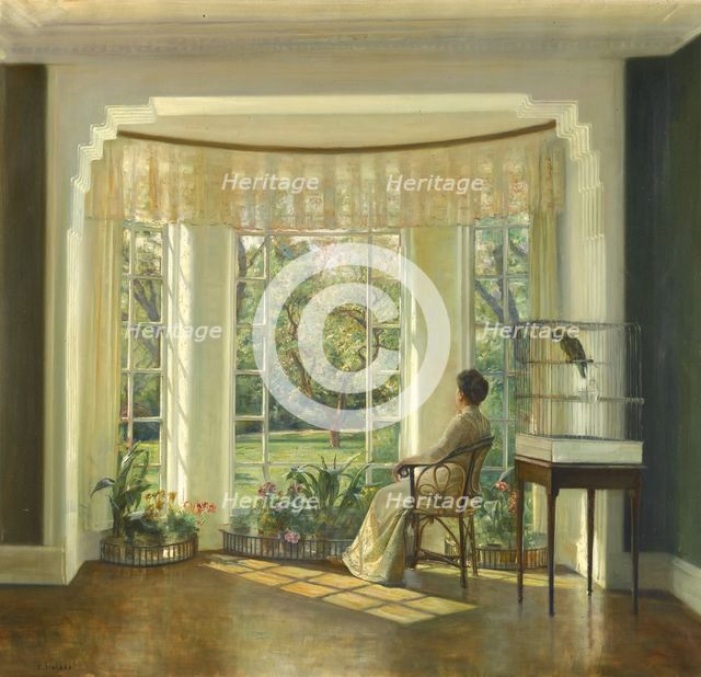 Reflections. Artist: Holsøe, Carl (1863-1935)