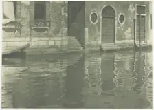 Reflections - Venice, 1894, printed 1897. Creator: Alfred Stieglitz