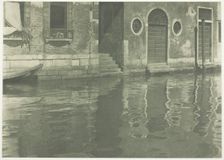Reflections - Venice, 1894, printed 1897. Creator: Alfred Stieglitz