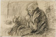Refreshment, c.1895. Creator: Jozef Israels
