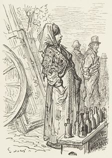 Refreshments by the Way, 1872. Creator: Unknown