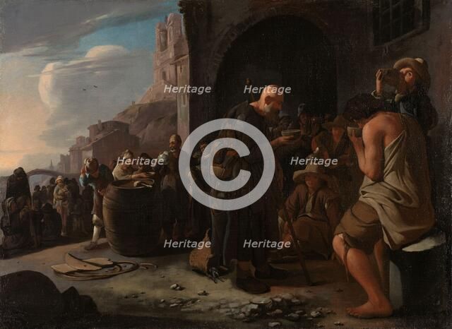 Refreshing the Thirsty, c.1646-c.1649. Creator: Michiel Sweerts.