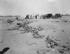 Refugee families near Holtville, California, 1937. Creator: Dorothea Lange
