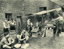 Refugee French Scouts in Camp in England, 1941 1944. Creator: Unknown