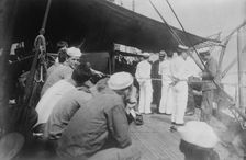 Refugees on "Dixie", 1914. Creator: Bain News Service