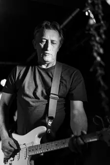 Reg Smithies, The Chameleons live at the Boileroom, Guildford, Surrey, July 2023. Creator: Annapaola Marchesani